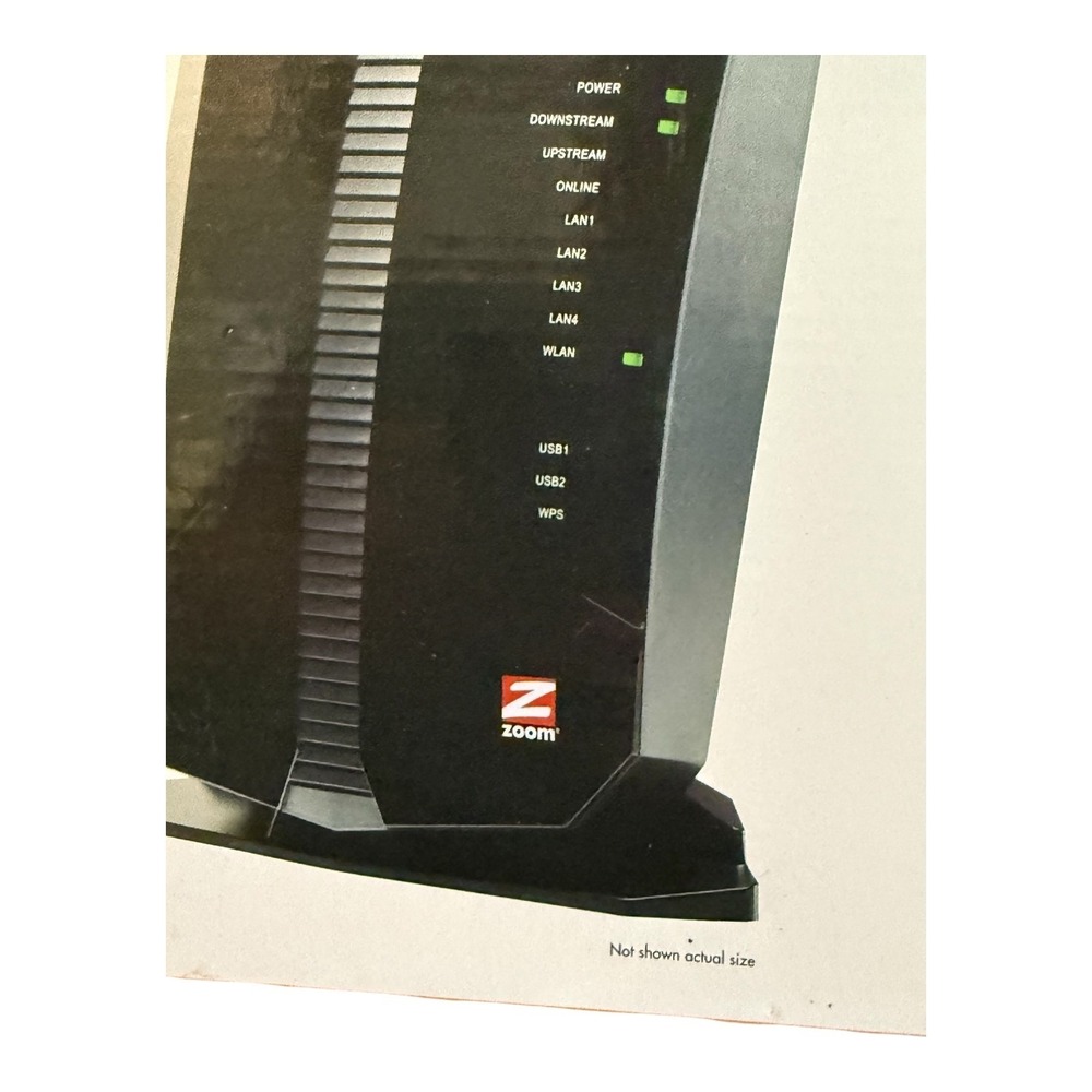 Zoom Cable Modem Router N-DOCSIS 3.0 Model 5354 Wireless - Picture 6 of 13